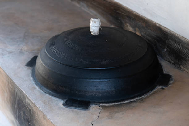 istock cauldron in the traditional Korean kitchen 2203554514