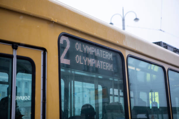 Number 2 tram in Helsinki