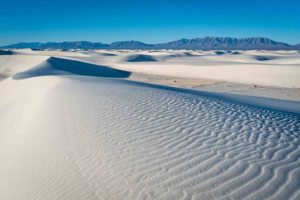 istock Mountain Range and Dunes at White Sands National Park 2203560099