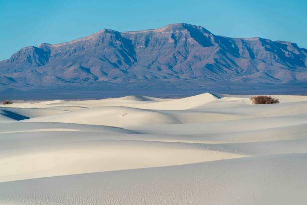 istock Mountain Range and Dunes at White Sands National Park 2203561076
