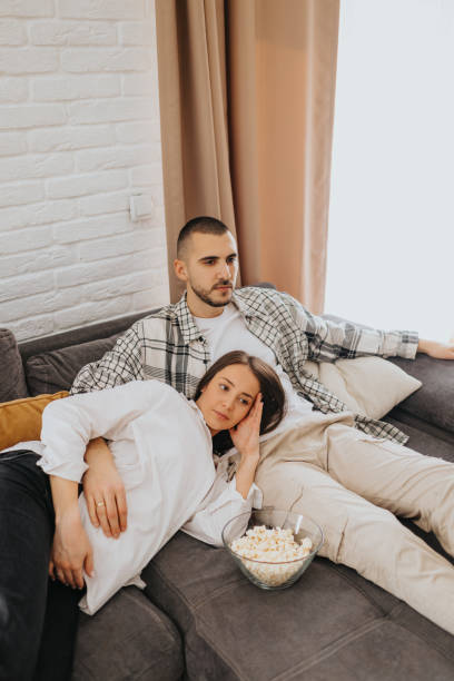 istock Happy future parents bonding at home 2203561593