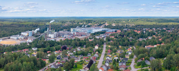 Panoramic view of Hyltebruk