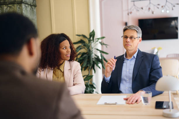 istock Business team discussing during a meeting in a modern office 2203570493