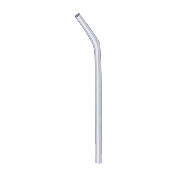 istock sustainable stainless steel straw cartoon vector illustration 2203583581