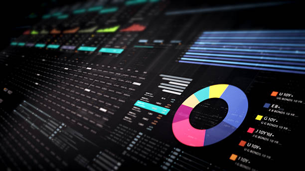 istock Business Infographic Showcase Presentation Display 2203591656