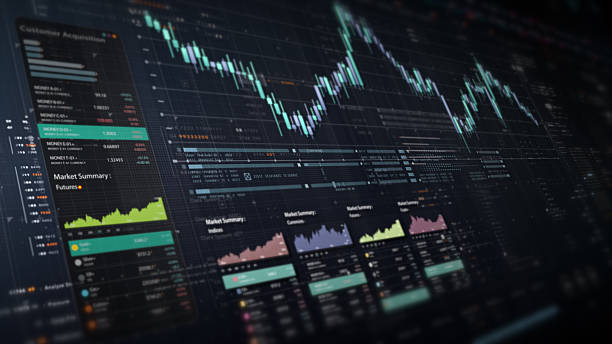 istock Business Infographic Showcase Presentation Display 2203591755
