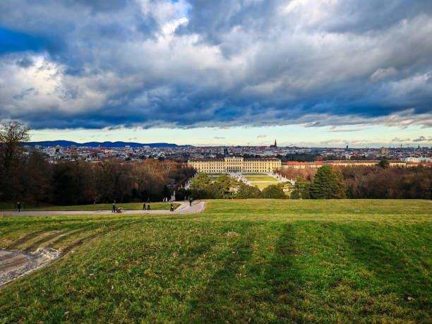 Two magnificent baroque palaces connected by formal gardens showcase pristine architecture, hosting world-renowned art collections including Klimt's The Kiss.