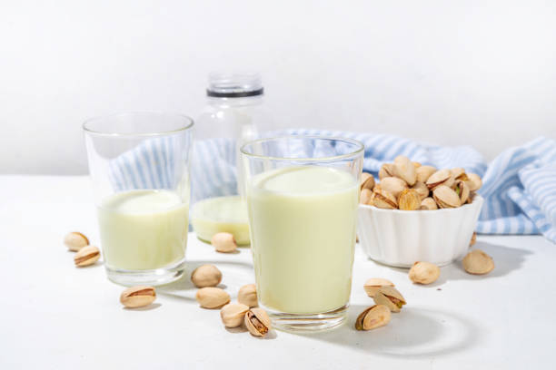 istock Vegan alternative Pistachio Milk 2203614595
