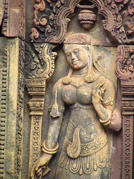istock Banteay Srei Temple - Cambodia. Wat temple 2203616401