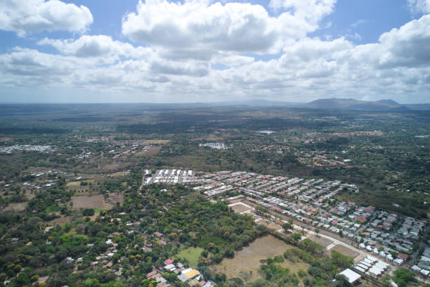 istock Big residential in central america landscape 2203622333