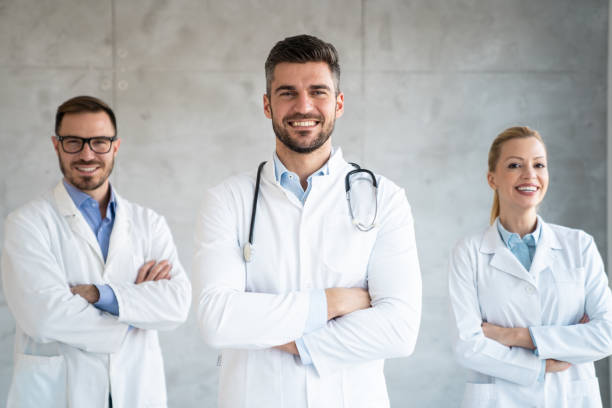istock Caring and Professional – Doctors Posing in the Clinic 2203625219