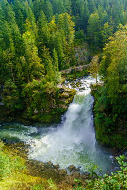 istock Saut du Doubs waterfall, between France and Switzerland 2203626789