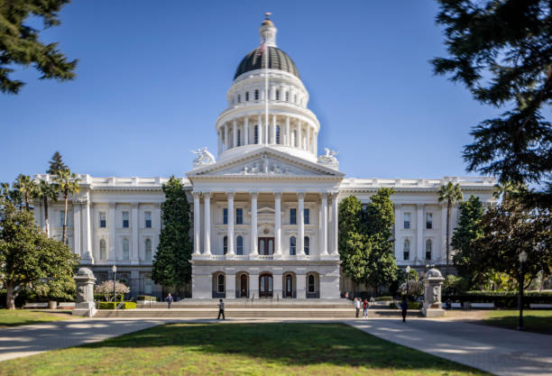 California State Capitol building in Sacramento, CA