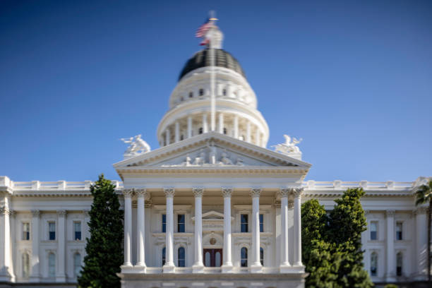 California State Capitol building in Sacramento, CA