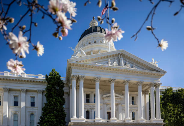 California State Capitol Sacramento stock photo