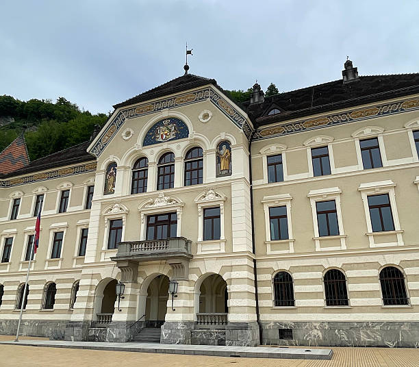 istock The main square in Vaduz, Liechtenstein 2203642771