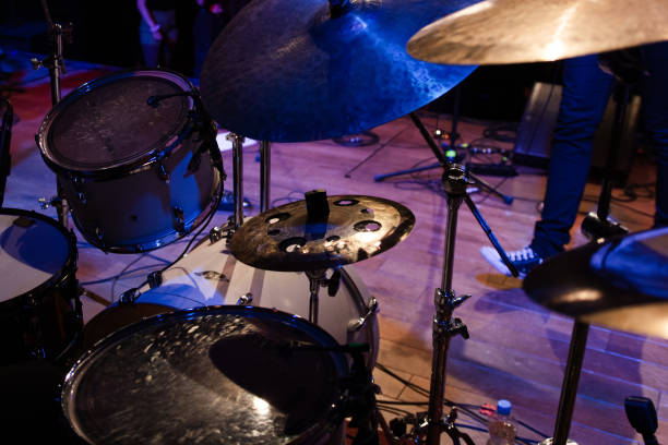 istock Close Up of Drums During Concert 2203646180