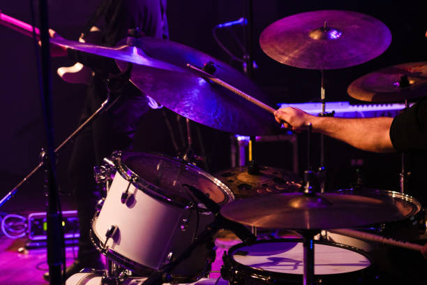 istock Close Up of Drums During Concert 2203646188