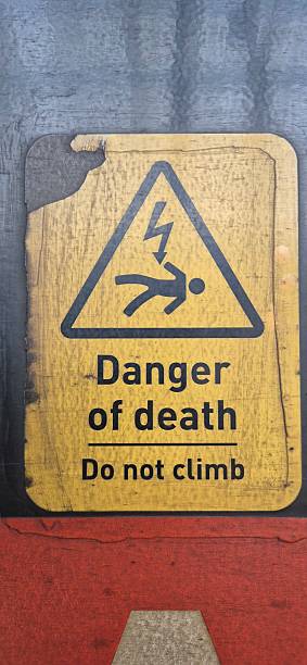 istock Danger of death sign 2203646438