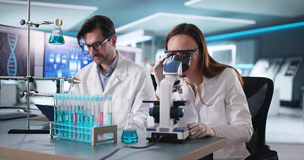 istock Scientists conducting research on a vaccine for the coronavirus 2203656687