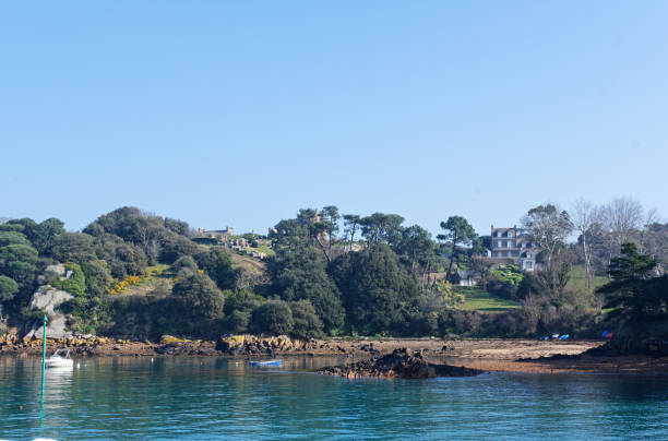 View from Castle Cove in Devon out to sea