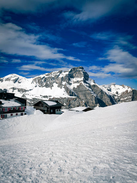 istock Snow capped Swiss Alps 2203669644
