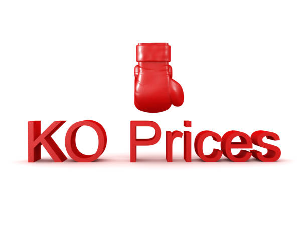 istock 3D Rendering of boxing glove and KO Prices text 2203673600