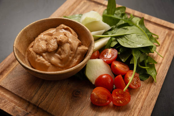 Molho Vegano Cremoso de Castanha-de-Caju com Alho - receita deliciosa profissional - passo 2