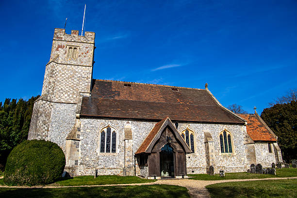 istock St Nicholas Church Longparish Andover UK 2203681289