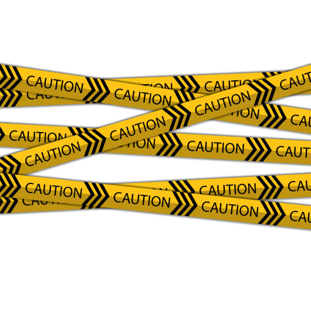 Vector Warning Tapes Set. Yellow and Black Danger Caution Sign. Striped Transition Abstract Strict Barrier. Diagonal Striped Lines. Danger in Construction or on the Road Vector Warning Tapes Set. Yellow and Black Danger Caution Sign. Striped Transition Abstract Strict Barrier. Diagonal Striped Lines. Danger in Construction or on the Road. road chevron warning signs stock illustrations