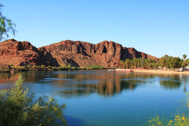 istock Mountain and River in Buckskin Mountain State Park 2203691974