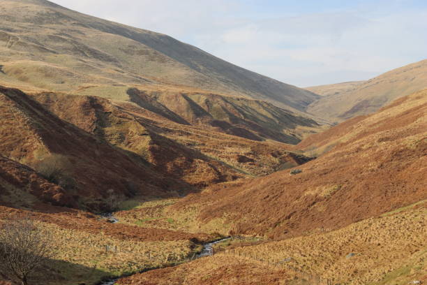 View across the Ochil Hills, Scotland