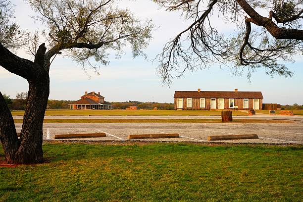 Trails, camping, history.  Fort Richardson State Park at Jacksboro Texas is a significant Historical Site.