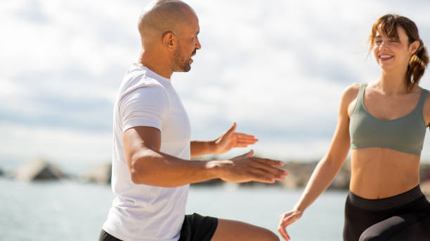 istock Fitness Partners in Action 2203712677