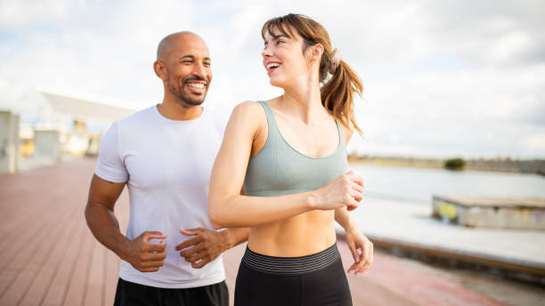 Joyful Outdoor Jog