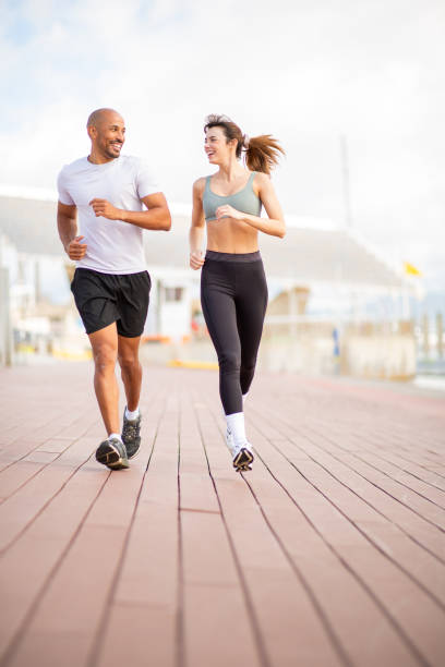 istock Couple Enjoying a Morning Run 2203712715