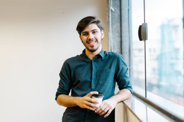 istock Portrait of a young white collar worker 2203722436