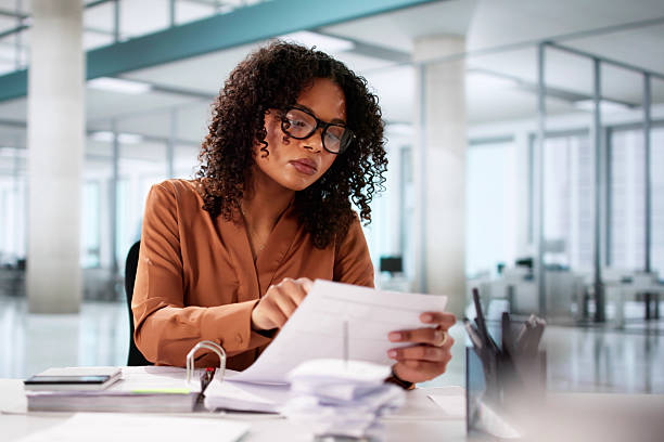 istock Business Accountant Accountant And Bookkeeper 2203735219