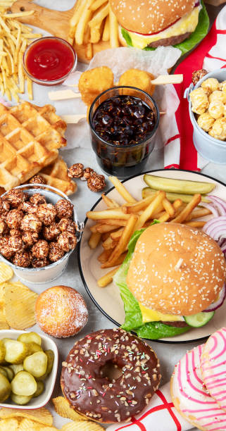 istock American fast food. 2203737032
