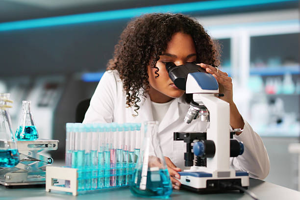 istock African Women Pharmaceutical Scientist Conducting Science 2203738402