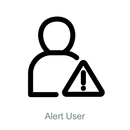 Alertas Users Alert User Stock Illustration - Download Image Now - Concentration ...