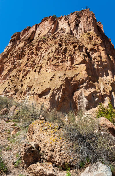 istock Cliff Faces at Bandelier National Monument in New Mexico 2203746027