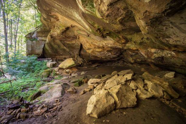 istock Rock House at Wayne National Forest in Ohio 2203750411