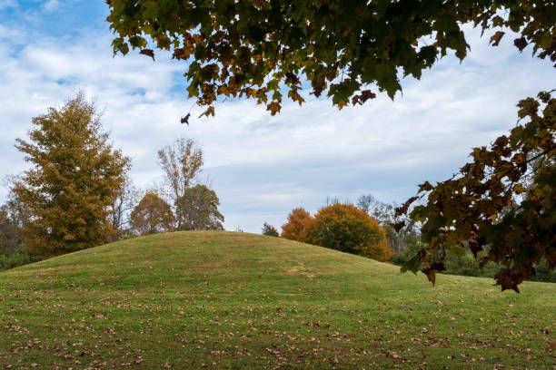 istock Serpent Mound State Memorial, Effigy Mound in Peebles, Ohio 2203750702
