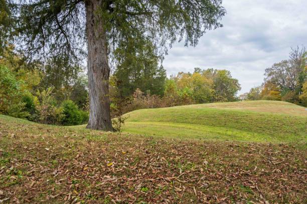 istock Serpent Mound State Memorial, Effigy Mound in Peebles, Ohio 2203750772