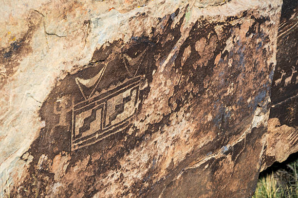 Ancient Petroglyphs at Petrified Forest National Park