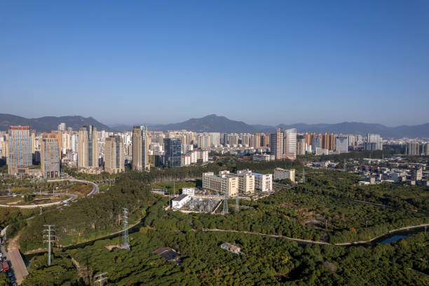 istock Aerial Overview of Urban Architecture 2203766201