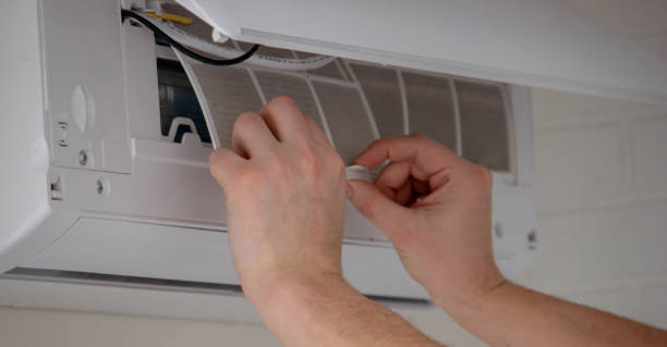 istock Cleaning Air Conditioner Filter for Better Air Quality 2203767587