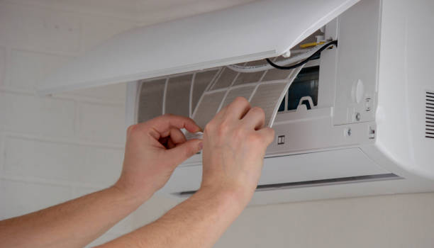 istock Cleaning Air Conditioner Filter for Better Air Quality 2203767594