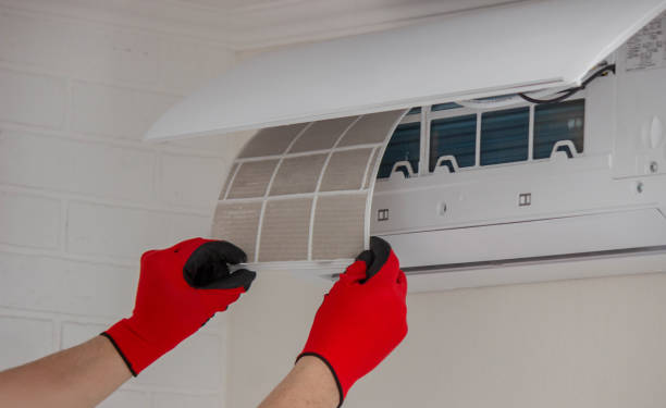 istock Cleaning Air Conditioner Filter for Better Air Quality 2203767601